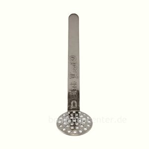 15mm Black Leaf Hängesieb aus Edelstahl für Bong
